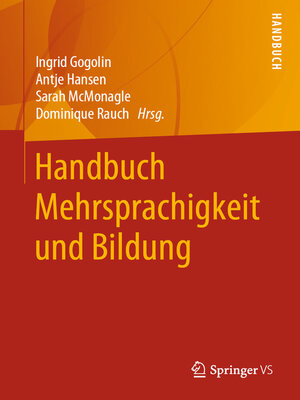 cover image of Handbuch Mehrsprachigkeit und Bildung